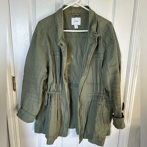 Old Navy Utility Jacket in Sage Green